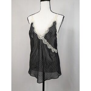 Y2K Cami Top Sheer Lace Babydoll Fairy Romantic Feminine Whimsigoth Womens A076